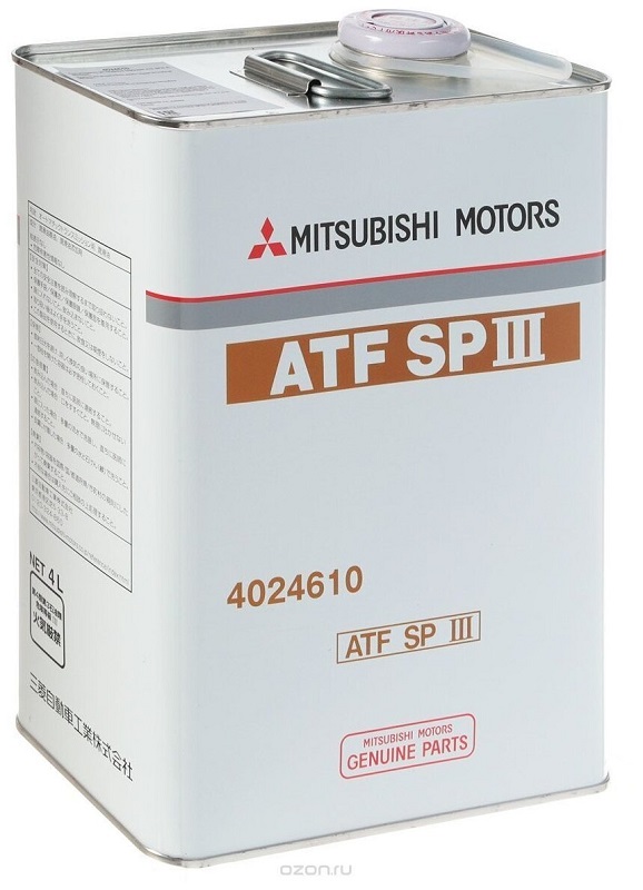 Трансмиссионное масло Mitsubishi 402 4610 DiaQueen ATF SP-III  4 л