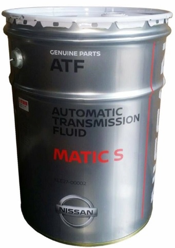 Трансмиссионное масло Nissan KLE2700002 ATF Matic S  20 л