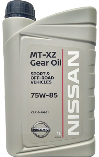 Трансмиссионное масло Nissan KE916-99931-R MT XZ Gear Oil 75W-85 1 л