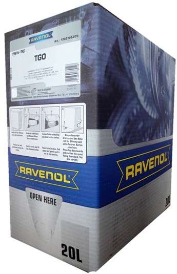 Трансмиссионное масло Ravenol 4014835789128 TGO 75W-90 20 л