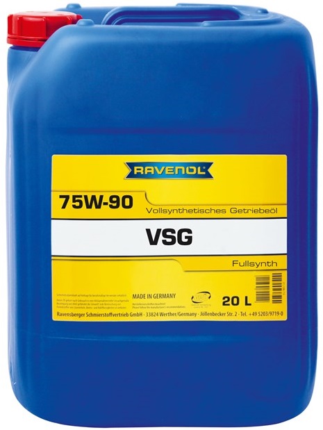 Трансмиссионное масло Ravenol 4014835846654 VSG 75W-90 20 л