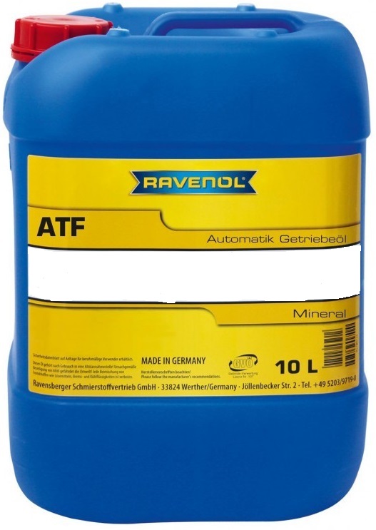 Трансмиссионное масло Ravenol 1211112-010-01-999 ATF 6 HP Fluid  10 л