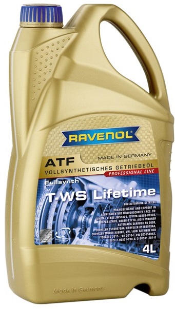 Трансмиссионное масло Ravenol 4014835743397 ATF T-WS Lifetime  4 л
