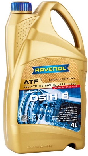 Трансмиссионное масло Ravenol 4014835803787 ATF DSIH 6  4 л