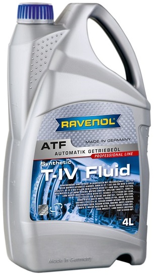Трансмиссионное масло Ravenol 4014835733091 Automatik-Getriebe-Oel T-IV Fluid  4 л