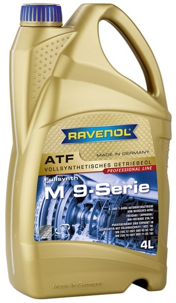 Трансмиссионное масло Ravenol 4014835732490 ATF MB 9-Serie  4 л
