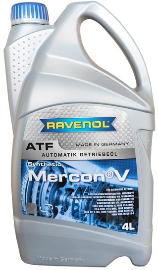 Трансмиссионное масло Ravenol 4014835732995 MERCON V Fluid  4 л