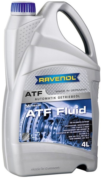 Трансмиссионное масло Ravenol 4014835733497 Automatik-Getriebe-Oel Fluid ATF  4 л