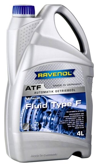 Трансмиссионное масло Ravenol 4014835733794 ATF Fluid Type F  4 л