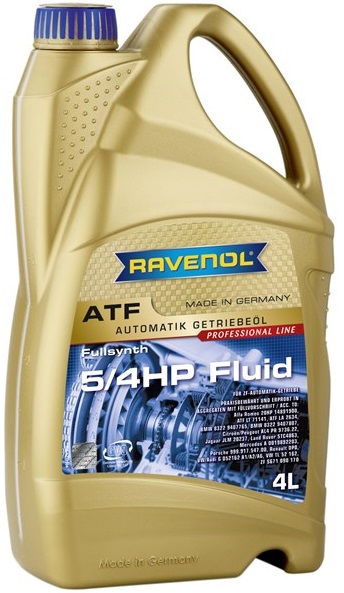 Трансмиссионное масло Ravenol 4014835733299 ATF 5/4 HP  4 л
