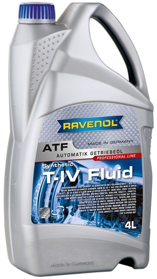 Трансмиссионное масло Ravenol 1212102-004-01-999 Automatik-Getriebe-Oel T-IV Fluid  4 л