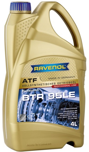 Трансмиссионное масло Ravenol 1211116-004-01-999 atf btr 95le  4 л