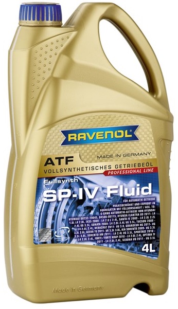 Трансмиссионное масло Ravenol 4014835714090 ATF SP-IV Fluid  4 л