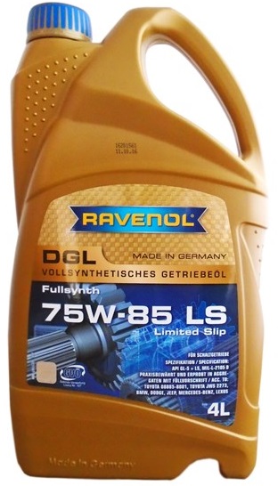 Трансмиссионное масло Ravenol 1221107-004-01-999 DGL 75W-85 4 л