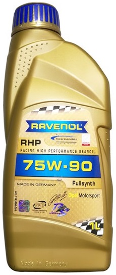 Трансмиссионное масло Ravenol 4014835742017 RHP Racing High Performance Gear 75W-90 1 л