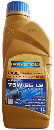 Трансмиссионное масло Ravenol 4014835848610 DGL 75W-85 1 л