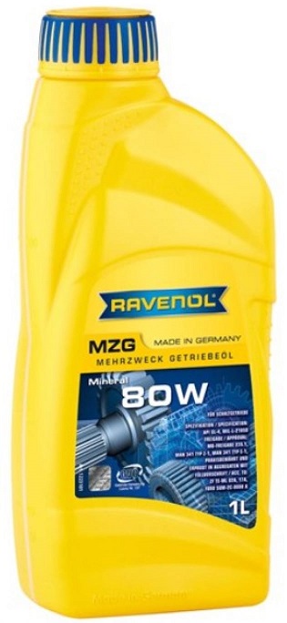 Трансмиссионное масло Ravenol 1223105-001-01-999 getriebeoel mzg  1 л