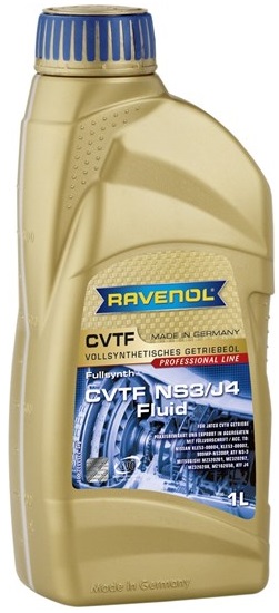 Трансмиссионное масло Ravenol 4014835803732 CVTF NS3/J4 Fluid  1 л