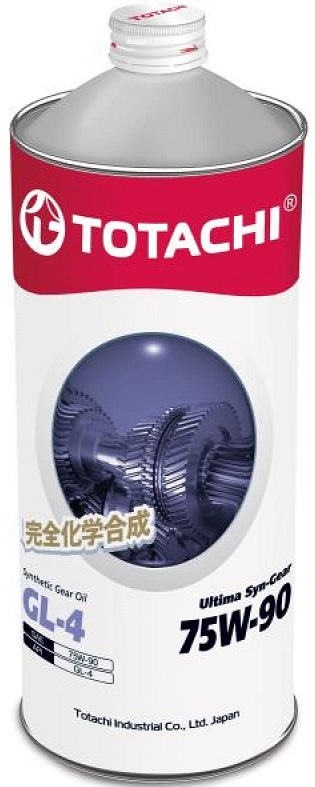 Трансмиссионное масло Totachi 4589904931543 Ultima Syn-Gear 75W-90 1 л