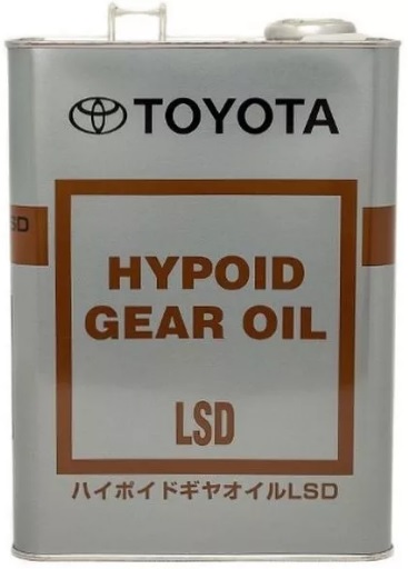 Трансмиссионное масло Toyota 08885-00305 Hypoid Gear Oil LSD 85W-90 4 л