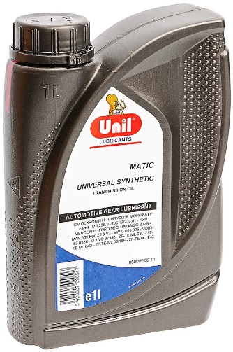 Трансмиссионное масло Unil 5420007090517 Matic Universal Synthetic 7.5W 1 л