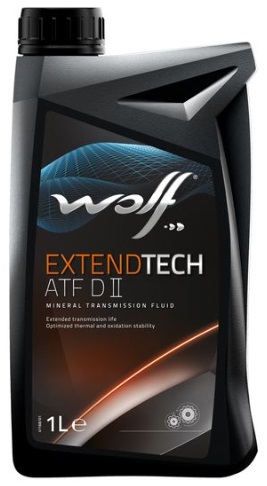 Трансмиссионное масло Wolf oil 8305108 ExtendTech ATF D II  1 л