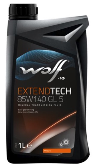 Трансмиссионное масло Wolf oil 8304606 ExtendTech GL-5 85W-140 1 л