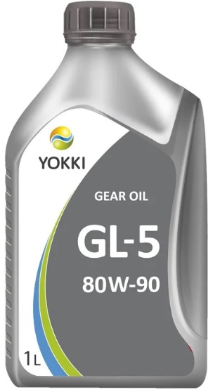 Трансмиссионное масло Yokki YBA03-1001P GEAR GL-5 80W-90 1 л