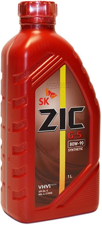 Трансмиссионное масло ZIC 132633 G5 80W-90 1 л