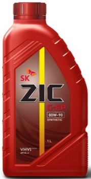 Трансмиссионное масло ZIC 132625 G-EP 80W-90 1 л