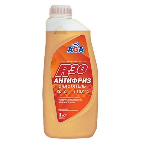 Жидкость охлаждающая AGA AGA045R Антифриз-очиститель  0.946 л
