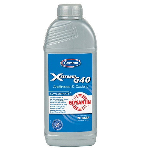 Жидкость охлаждающая Comma XSG401L Xstream G40 Antifreeze & Coolant Concentrate  1 л
