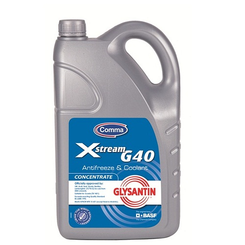 Жидкость охлаждающая Comma XSG405L Xstream G40 Antifreeze & Coolant Concentrate G12++  5 л