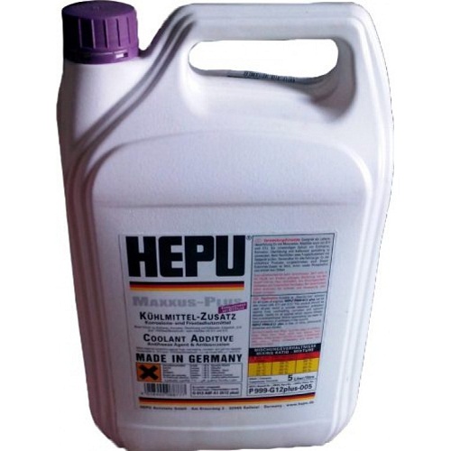 Жидкость охлаждающая Hepu P999-G12PLUS-005 Maxxus-Plus G12+  5 л