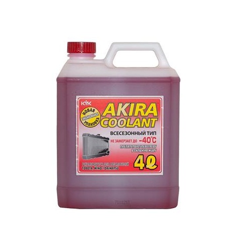 Жидкость охлаждающая KYK 54-027 Akira Coolant  4 л