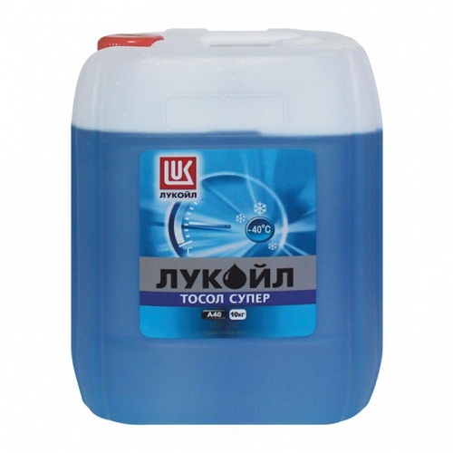 Жидкость охлаждающая Lukoil 160039 Супер А40  10 л