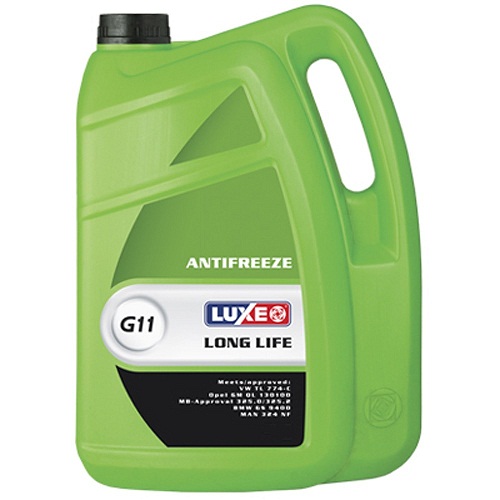 Жидкость охлаждающая Luxe 666 GREEN LINE G11  5 л
