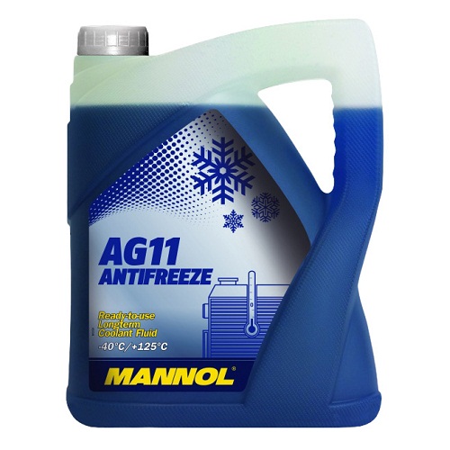 Жидкость охлаждающая Mannol 2037 Longterm Antifreeze AG11  5 л