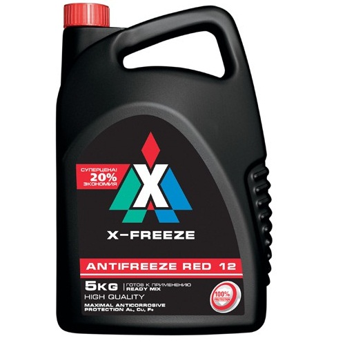 Жидкость охлаждающая X-Freeze 4640003890244 Red  5 л