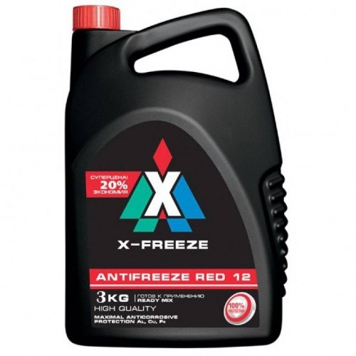 Жидкость охлаждающая X-Freeze 4640003890374 Red  3 л