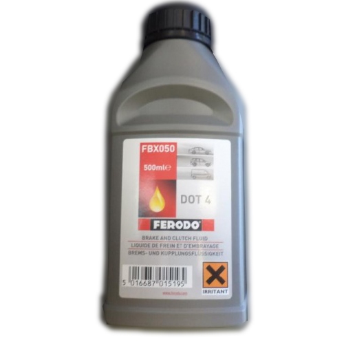 Жидкость тормозная Ferodo FBX 050 Brake Fluid  0.5 л