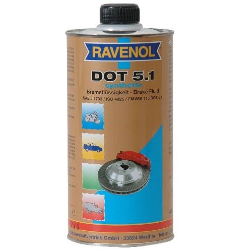 Жидкость тормозная Ravenol 1350602-001-01-000 BRAKE FLUID  1 л