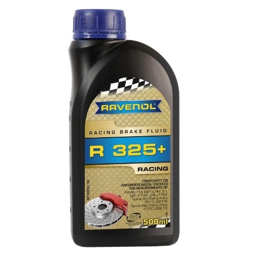 Жидкость тормозная Ravenol 4014835817456 Racing Brake Fluid R 325+  0.5 л