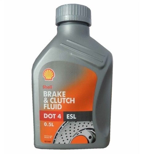 Жидкость тормозная Shell 5011987212008 Brake & Clutch Fluid DOT4 ESL  0.5 л