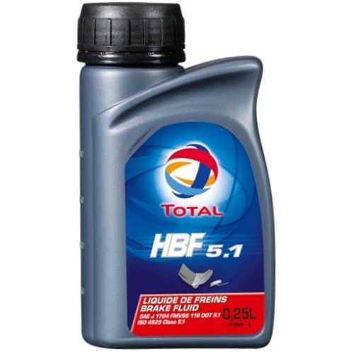 Жидкость тормозная Total 181943 Brake Fluid HBF 5.1 0.25 л