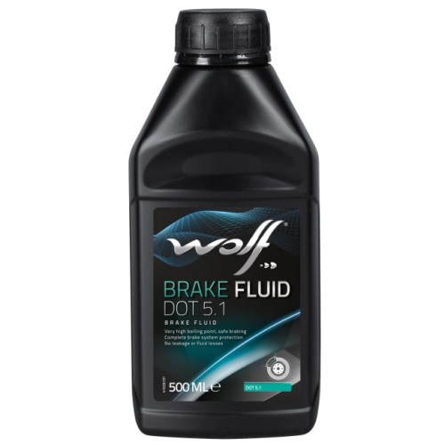 Жидкость тормозная Wolf oil 8308208 BRAKE FLUID  0.5 л