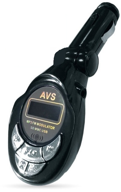 MP3 плеер + FM трансмиттер с дисплеем и пультом AVS F-508S