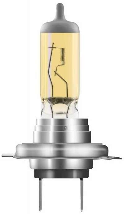 Лампа галогенная AVS ATLAS ANTI-FOG желтый H7, 24V, 70W, блистер, 2 штуки