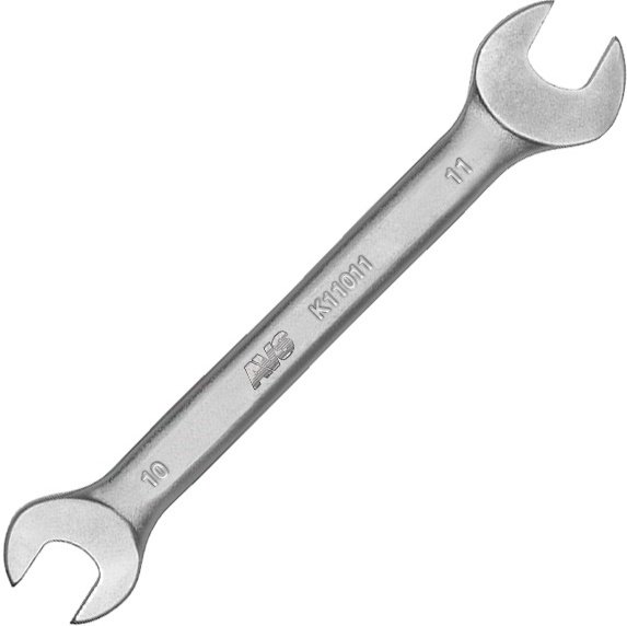 Ключ гаечный рожковый AVS K11011 A07599S, 10 х 11 мм