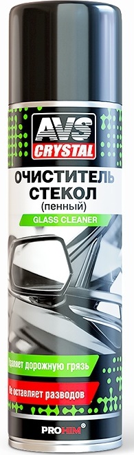Очиститель стекол Пенный (аэрозоль) AVS AVK-028 (335 мл)